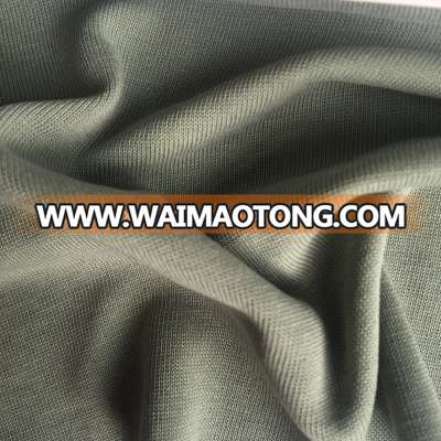 Modal polyester single jersey sand wash knit fabric for sportswear