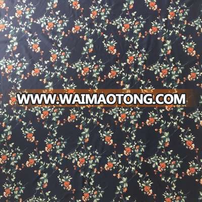 china textile polyester Digital printing brushed fabric for dress